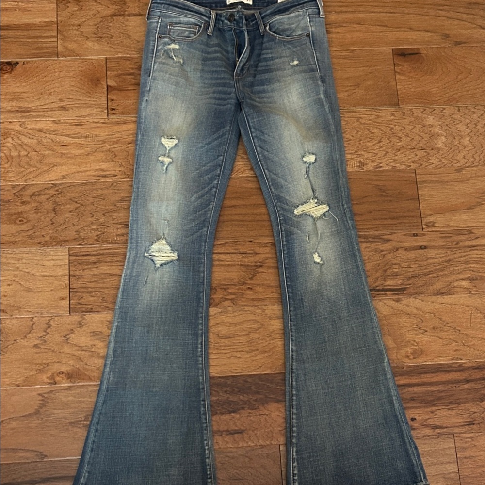 Abercrombie & Fitch Vintage Blue Flare Jeans